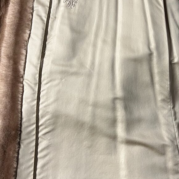 Furs By Robert - Beautiful Vintage Full Length Mink Fur Coat - Picture 8 of 10